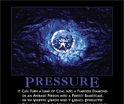 pressure by admin in Demotivational posters