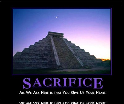 sacrifice 2 by admin in Demotivational posters