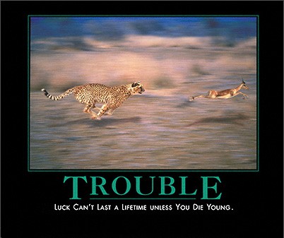 trouble by admin in Demotivational posters