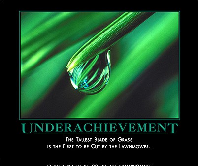 underachievement