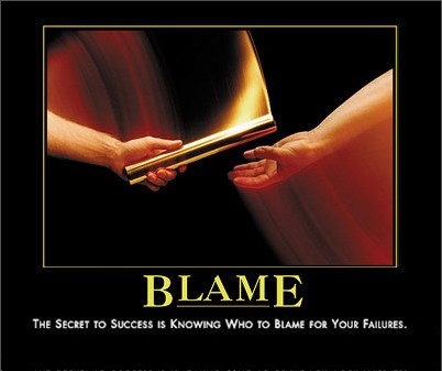 blame by admin in Demotivational posters