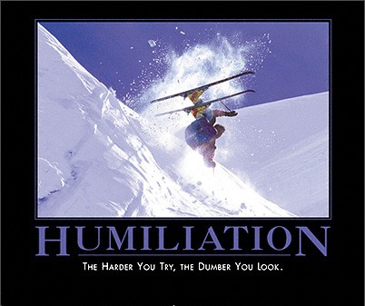 humiliation by admin in Demotivational posters