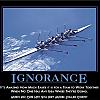 ignorance by admin in Demotivational posters